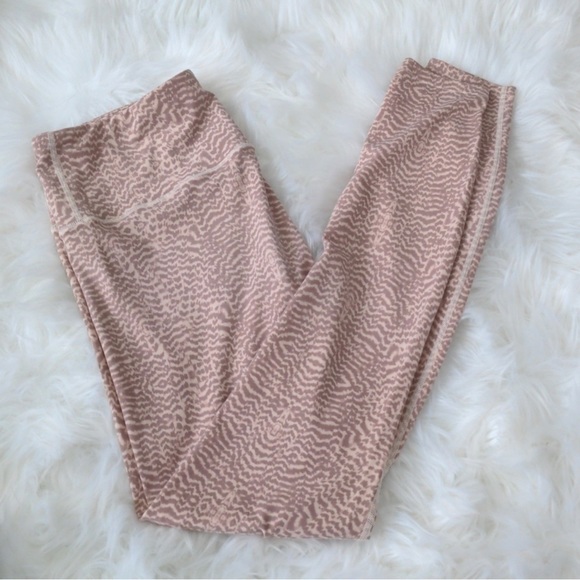 Varley Pink Duncan Snake-print legging Size Small EUC - Picture 13 of 16